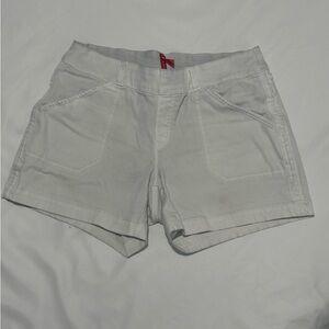 SPANX - Women’s- High Waist Cream Shorts - M